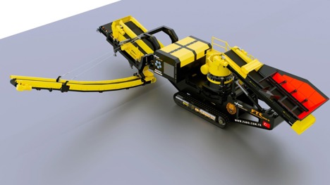 İş Makineleri, Fabo, Ftc-300S Mobil Konkasör Tesisi