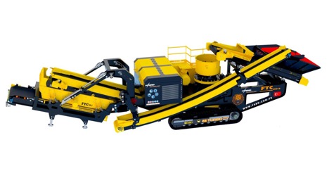 İş Makineleri, Fabo, Ftc-300S Mobil Konkasör Tesisi