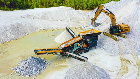 İş Makineleri, Konkasör, Fabo, Ftb-1550, Mobil Konkasör, Ftb 15-50 Mobil Paletli Scalper Apronlu Elek