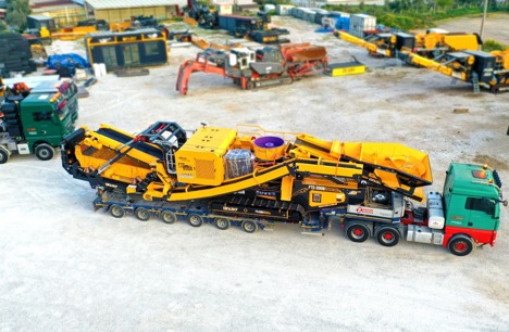 İş Makineleri, Fabo, Ftc-200S Mobil Konkasör Tesisi