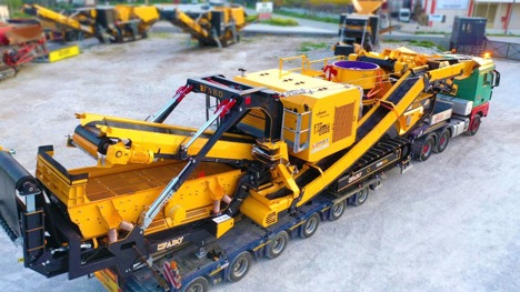 İş Makineleri, Fabo, Ftc-200S Mobil Konkasör Tesisi