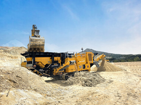 İş Makineleri, Fabo, Ftı-110 Mobil Konkasör Tesisi