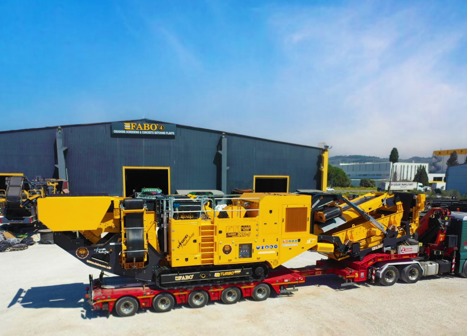 İş Makineleri, Fabo, Ftı-110S Mobil Konkasör Tesisi