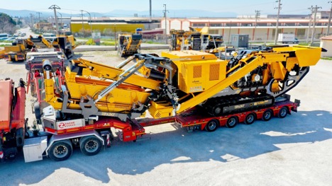 İş Makineleri, Fabo, Ftı-110S Mobil Konkasör Tesisi
