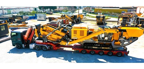 İş Makineleri, Fabo, Ftı-110S Mobil Konkasör Tesisi