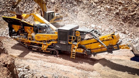 İş Makineleri, Fabo, Ftı-130S Mobil Konkasör Tesisi