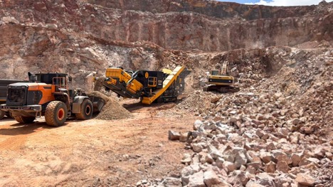 İş Makineleri, Fabo, Ftı-130S Mobil Konkasör Tesisi