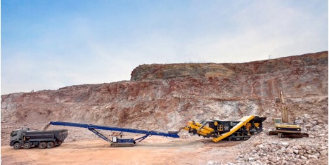 İş Makineleri, Fabo, Ftı-130S Mobil Konkasör Tesisi