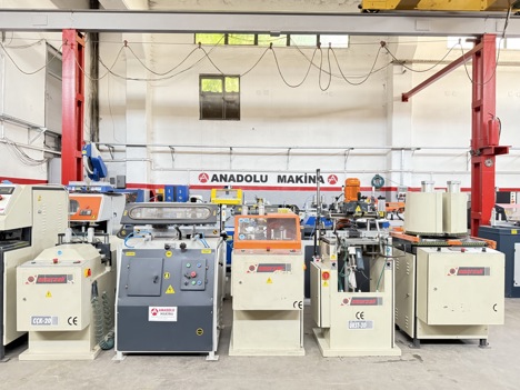 İş Makineleri, Komple Pvc Makinaları, Omurzak Marka Kıl Kaynaklı Pvc Makinaları 5 Li Set