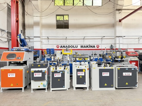 İş Makineleri, Komple Pvc Makinaları, Anadolu Makina , Pvc Makinaları Kıl Kaynaklı Tam Set 6 Adet