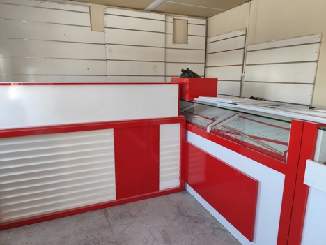 Dükkan, Ofis Eşyaları, Raflar, Bankolar, Telefoncu Dükkanı İçin Gerekli Dolap Banko Pano