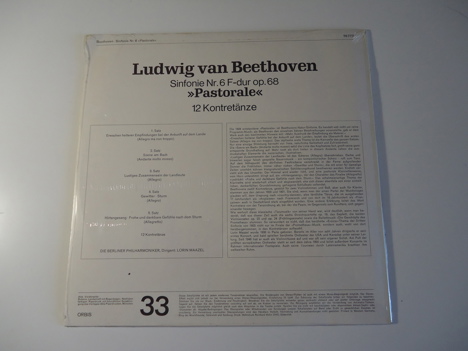 Müzik, Film (Plak,Cd, Dvd), Klasik Müzik, Beethoven 6. Senfoni Pastorale Lp Tertemiz