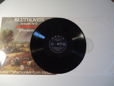 Müzik, Film (Plak,Cd, Dvd), Klasik Müzik, Beethoven 6. Senfoni Pastorale Lp Tertemiz