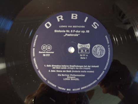 Müzik, Film (Plak,Cd, Dvd), Klasik Müzik, Beethoven 6. Senfoni Pastorale Lp Tertemiz