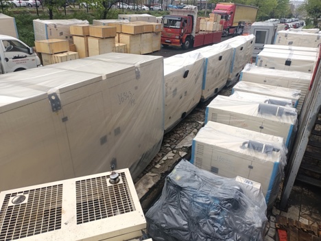 İş Makineleri, Perkins, 150Kva Dizel Jeneratör Otomatik Kabinli Jeneratör