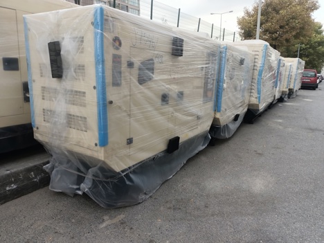 İş Makineleri, Perkins, Kabinli/Kabinsiz, 250Kva Dizel Jeneratör Otomatik Jeneratör Kabinli