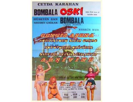 Hobi, Diğer Hobiler, Bombala Oski Bomba Yeşilçam Sinema Afişi Foto 70X1