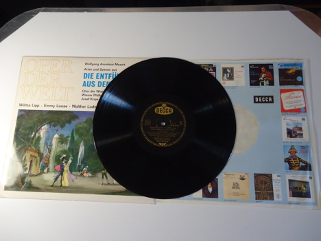 Müzik, Film (Plak,Cd, Dvd), Klasik Müzik, Wolfgang Amadeus Mozart , Mozart - Saraydan Kız Kaçırma Lp Tertemiz