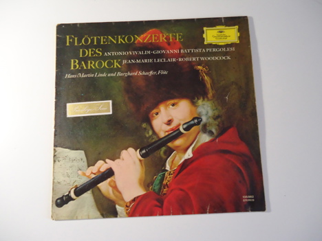 Müzik, Film (Plak,Cd, Dvd), Klasik Müzik, Muhtelif, Barok Flüt Konserleri Lp 1965 Temiz