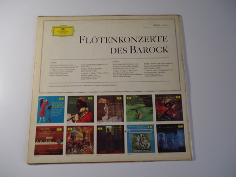 Müzik, Film (Plak,Cd, Dvd), Klasik Müzik, Muhtelif, Barok Flüt Konserleri Lp 1965 Temiz