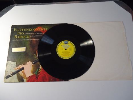 Müzik, Film (Plak,Cd, Dvd), Klasik Müzik, Muhtelif, Barok Flüt Konserleri Lp 1965 Temiz