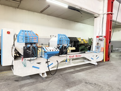 İş Makineleri, Kesme Makinaları (Pvc), Penmak Makina, Alüminyum Makinaları , Penmak Alüminyum Çift Kafa Kesim Dilimleme ve Uz