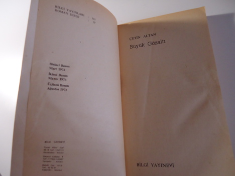 Kitap, Dergi, Romanlar (Türk Yazarlar), Muhtelif, Çetin Altan Romanları 3 Adet Temiz