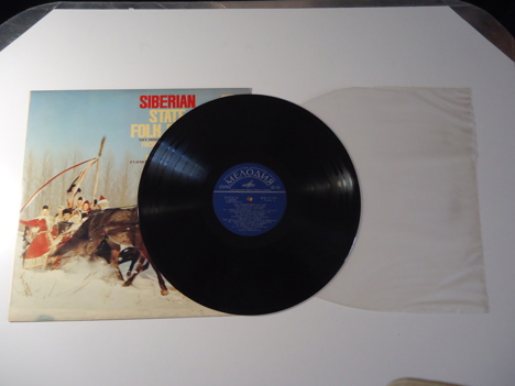 Müzik, Film (Plak,Cd, Dvd), Siberian State Folk Choir Lp Tertemiz