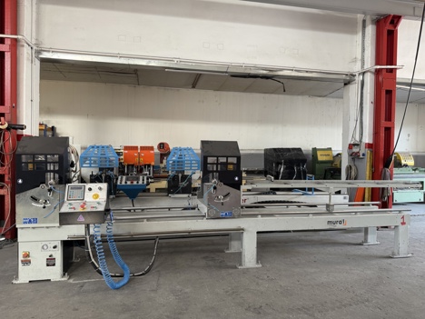 İş Makineleri, Kesme Makinaları (Pvc), Alüminyum Makinaları , Murat Marka Alüminyum Çift Kafa Kesim Bakımlı