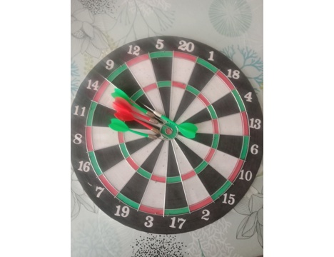 Hobi, Satranç, Dama, Tavla, 2020, Satılık Dart Oklarla Beraber
