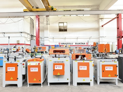 İş Makineleri, Komple Pvc Makinaları, Anadolu Makina , Pvc Makinaları Kıl Kaynaklı 5 Li Set Bakımlı