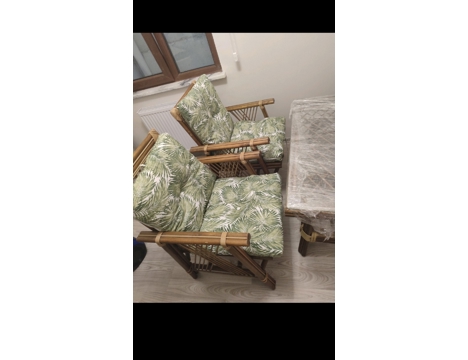 Mobilya, Diğer Mobilyalar, Bellona, Ahşap , Balkon Masası ve Sandalyesi