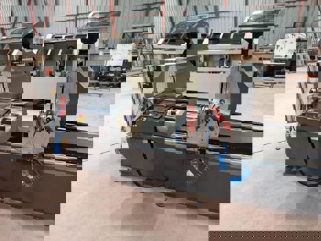 İş Makineleri, Kesme Makinaları (Pvc), Anadolu Makina , Alüminyum Makinaları , Alüminyum Çift Kafa Kesim 550 Mm Testereli Yen