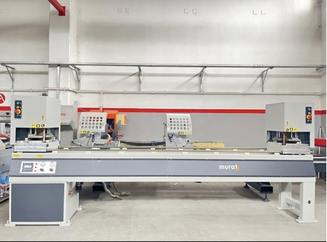 İş Makineleri, Kaynak Makinaları (Pvc), Murat Makina , Pvc Makinaları , Murat Marka Pvc Çift Kafa Kıl Kaynak Bakımlı
