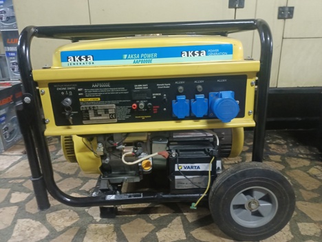 İş Makineleri, Aksa, Kabinli/Kabinsiz, Benzinli, 10Kva Jeneratör 0532 626 60 99