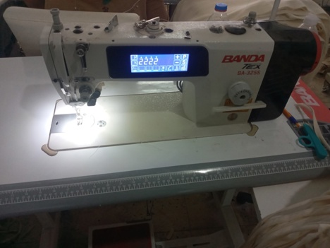 İş Makineleri, Dikiş Makinaları (Tekstil), Banda, Düz/Singer , Otomatik Düz Makine