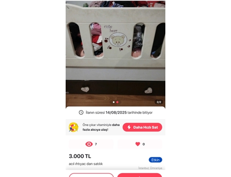 Mobilya, Bebek, Çocuk, Genç Odası, Bellona, Sallanabıkır, Bebek Besıgı Yatagı İçinde, Bebek Besıgı Yatagı İçimden