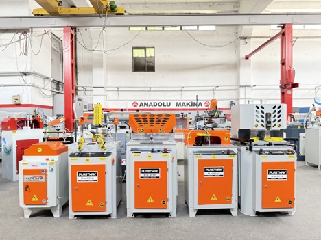 İş Makineleri, Komple Pvc Makinaları, Plastmak Marka, Plastmak Kıl Kaynaklı Pvc Makinaları 5 Li Set