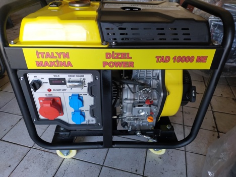 İş Makineleri, Jeneratör, Aksa, 0541 548 70 78, Sıfır 10 Kva Dizel 220 ve 380 Cıkşlı Marşlı