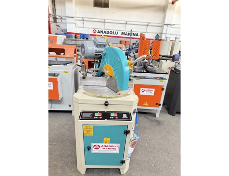 İş Makineleri, Komple Pvc Makinaları, Anadolu Makina , Alüminyum Makinaları , 220 Volt Alüminyum Üstten Profil Kesim 400 Lük 