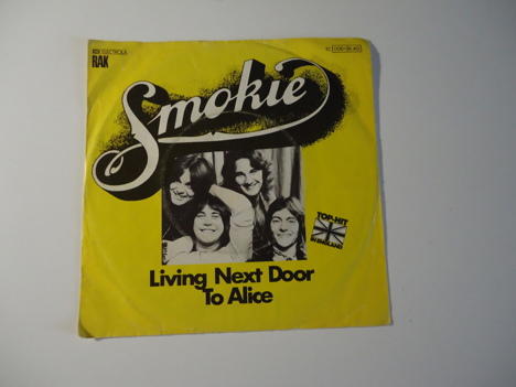 Müzik, Film (Plak,Cd, Dvd), Pop Müzik (Yabancı), Smokie - Living Next Door To Alice 45Lik Tertemiz