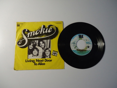 Müzik, Film (Plak,Cd, Dvd), Pop Müzik (Yabancı), Smokie - Living Next Door To Alice 45Lik Tertemiz