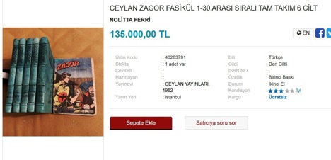 Kitap, Dergi, Bonelli, Pdf, Zagor Çizgi Romanlar 2219 Adet
