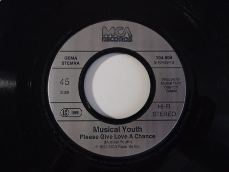 Müzik, Film (Plak,Cd, Dvd), Reggae, Musical Youth - Pass The Dutchie 45Lik Tertemiz