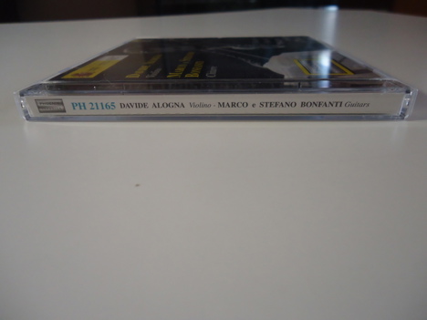 Müzik, Film (Plak,Cd, Dvd), Klasik Müzik, Davide Alogna Keman Cd Tertemiz