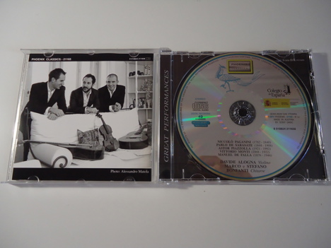 Müzik, Film (Plak,Cd, Dvd), Klasik Müzik, Davide Alogna Keman Cd Tertemiz