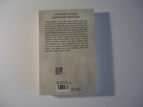 Kitap, Dergi, Romanlar (Türk Yazarlar), Murathan Mungan - Kadından Kentler Tertemiz