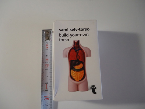 Hobi, Oyunlar, Oyuncaklar, Flying Tiger Copenhagen, Build Your Own Torso, Anatomi Oyuncağı, Anatomi Oyuncak Mini Kutusunda Te