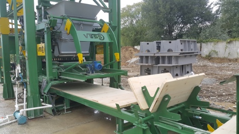 İş Makineleri, Parke, Bordür Makinaları, 2025, Parke & Briket Makinası, Briket – Beton Parke Makinesi (Otomatik)