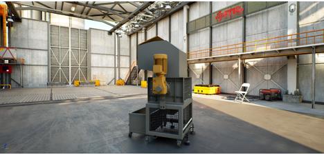 İş Makineleri, Diğerleri İş Makineleri, Mt, Campar, Sıvı Ayrıştırmalı Cam Şişe Kırma Makinası